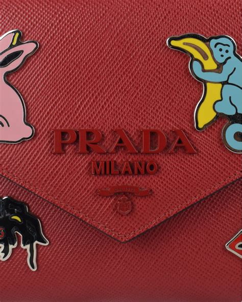 prada saffiano patch